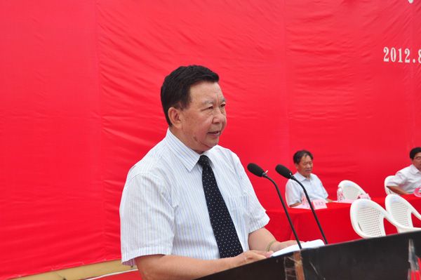威尼斯569vip游戏下载院长焦奎在开学典礼上讲话