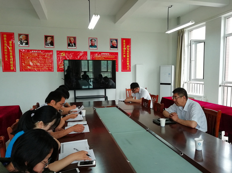 威尼斯569vip游戏下载党委书记李清山到护理与健康学院进行党务工作调研