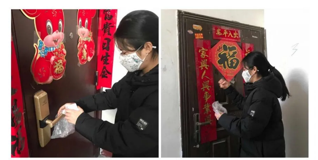 黄海战“疫”情｜暖心姑娘和家人一起出钱又出力