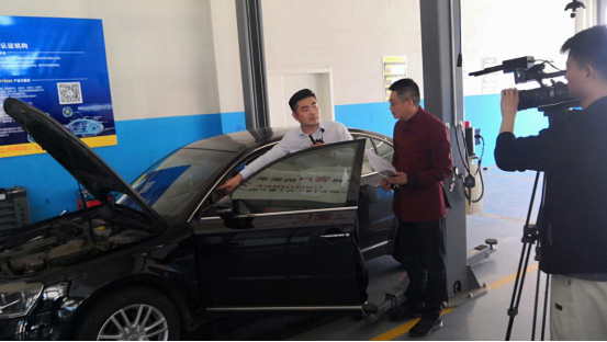 威尼斯官网智能制造学院教师受邀参加《机动车检测鉴定评估》电视节目访谈