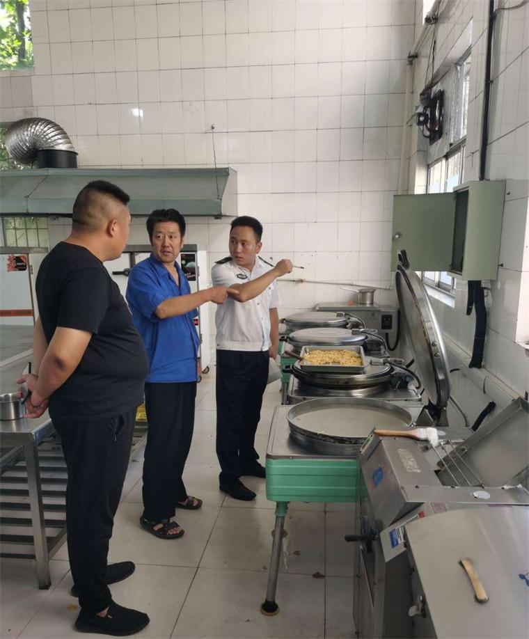 工程训练中心接受黄岛区安监局安全隐患排查