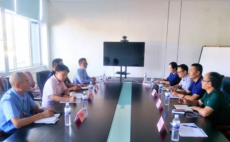 威尼斯官网领导带队赴青岛惠陆有机硅有限公司调研