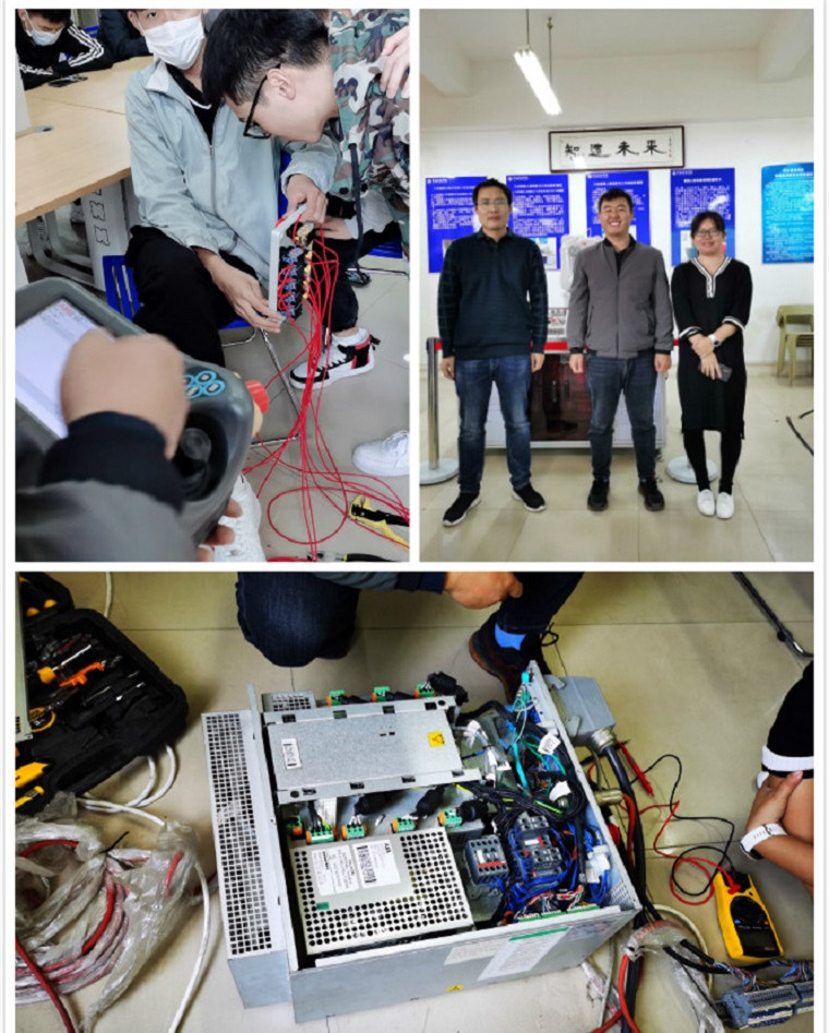 机械工程系邀请工业机器人工程师进课堂                      