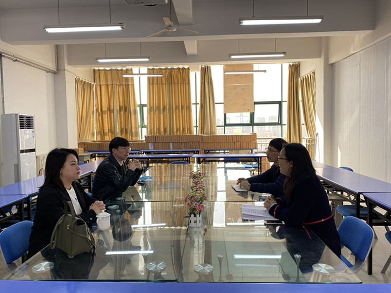 中国建筑第二工程局有限公司青岛分公司来我院洽谈校企合作事宜