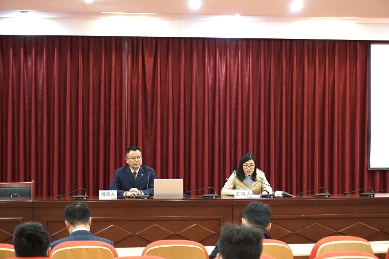 智能制造学院特邀西安交通大学王晶教授做“论创新人才的培养与第十届全国大学生机械创新设计大赛主题解析”报告