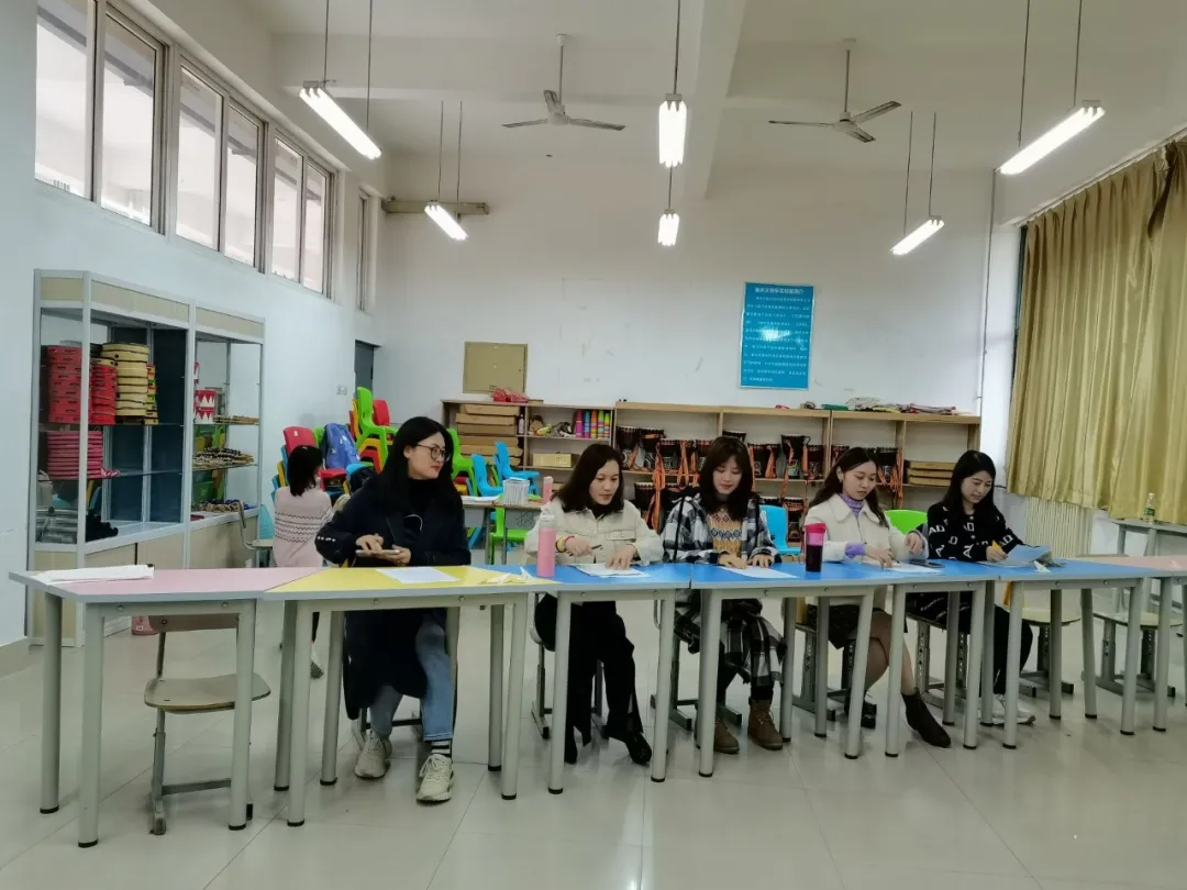 学前教育学院组织从业技能大赛校赛