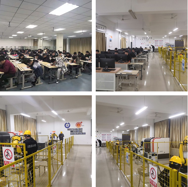 第7期FANUC工业机器人程序员资格鉴定在威尼斯569vip游戏下载举行