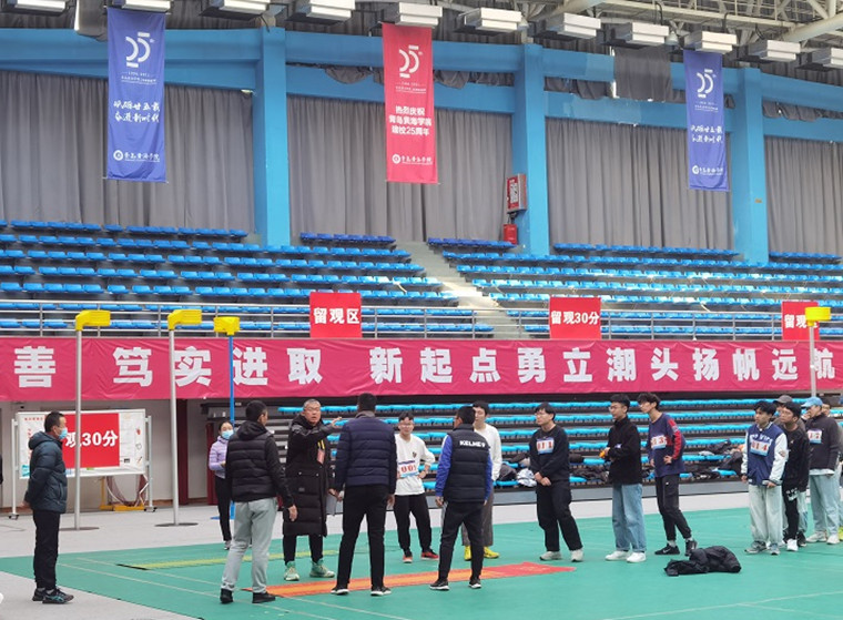 威尼斯官网顺利完成国家学生体质健康复核抽测工作