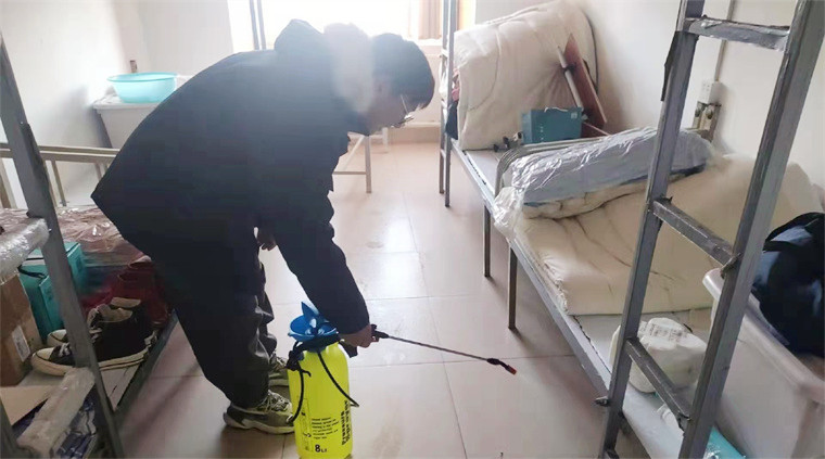 志愿服务|校园全面消杀，迎接新学期