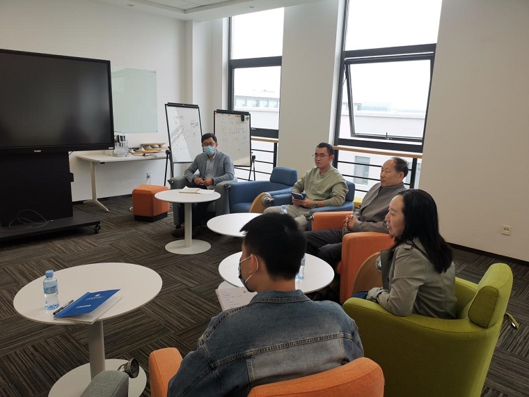 智能制造学院教师到卡奥斯工业智能研究院进行合作交流