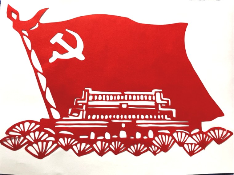 “艺”心向党|学前学子精心制作剪纸作品献礼二十大！