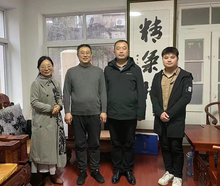 国学院副院长张维霖率队赴青岛拜访郑博远教授