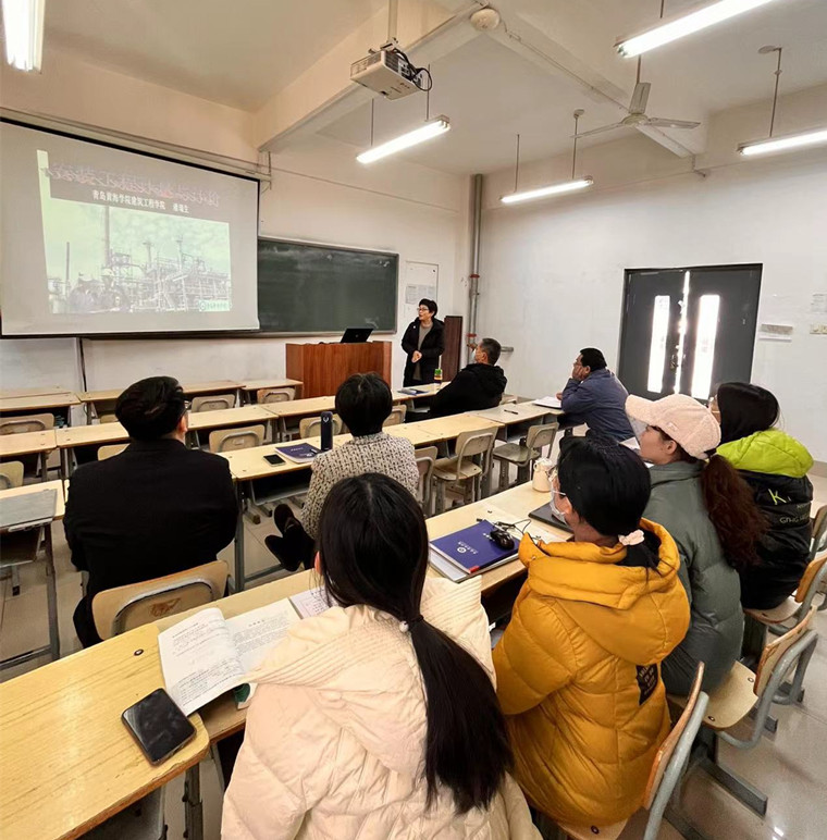 说课竞风采--建筑工程学院组织教师说课活动