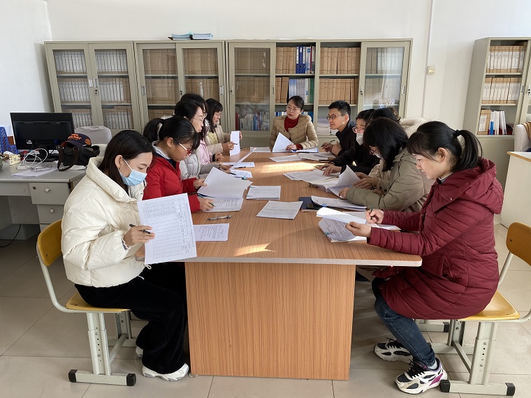 智能制造学院组织期初教学材料检查