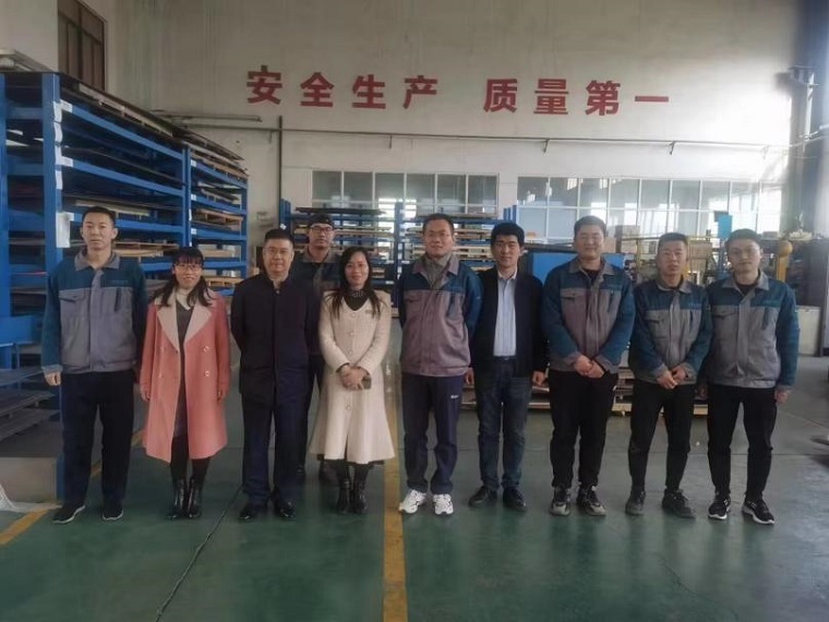 智能制造学院赴青岛三华泰、青岛万捷机械共商校企合作