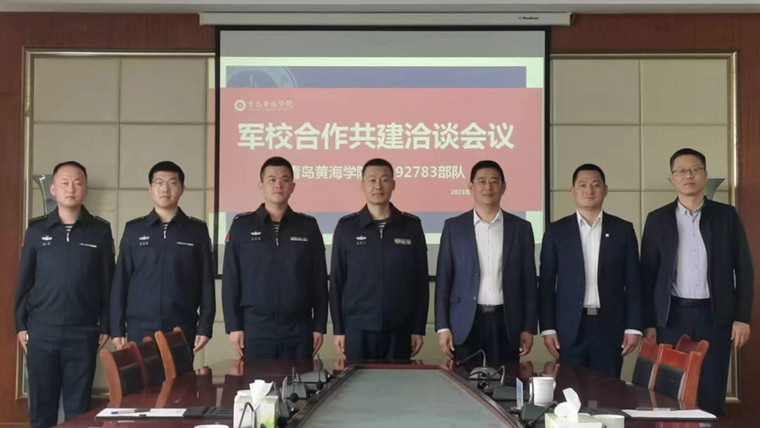 威尼斯官网与海军92783部队洽谈合作共建事宜