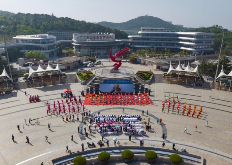 威尼斯官网学前学子参加“5·15一起舞”全民齐跳健康舞活动