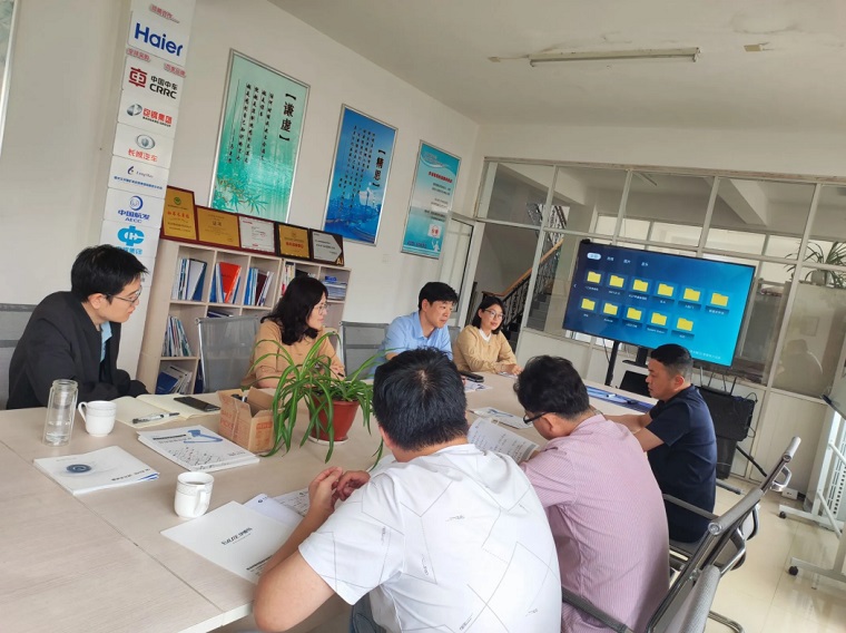 智能制造学院赴企业走访调研
