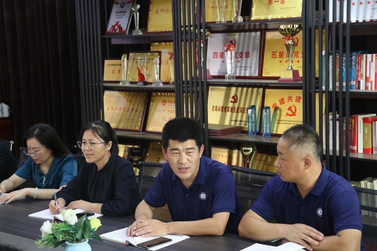 智能制造学院举行“培根铸魂立德树人”专题教育学习活动