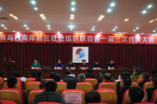 青岛市西海岸新区社会组织联合会一届三次代表大会在威尼斯官网举行